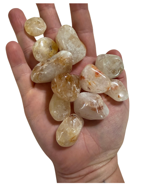 Tumbled Golden Healer Quartz
