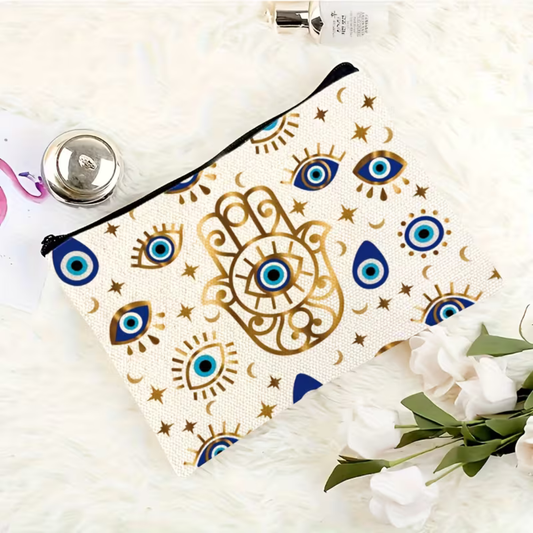 Evil Eye Celestial Zip Pouch